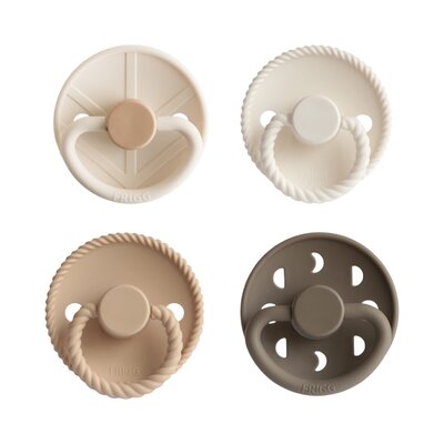 4-PACK - Crystal sparkle - Silicone - T2