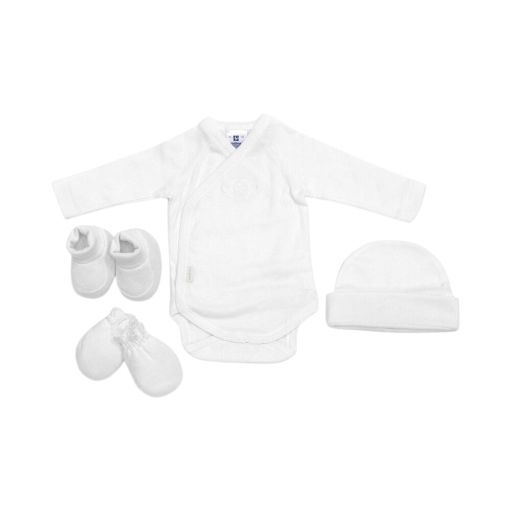 Newborn geschenkset - body, muts, krabwantjes & sokjes