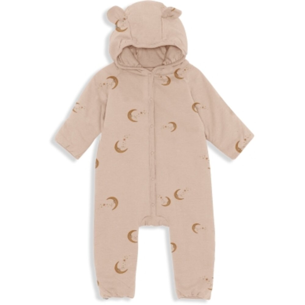 Classic-onesie met capuchon - moon