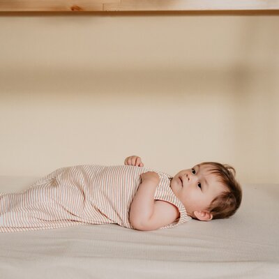 The bag 4 seasons - 6 m/2.5 y - 100 cm Hazel stripes