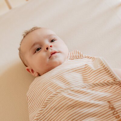 The original - piep - 0/3 m - cotton Hazel stripes