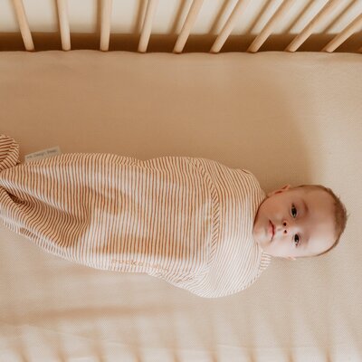 The original - piep - 0/3 m - cotton Hazel stripes