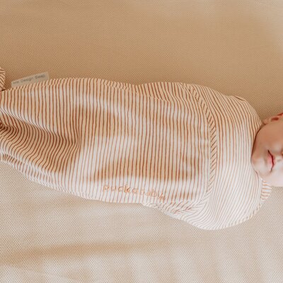 The original - piep - 0/3 m - cotton Hazel stripes