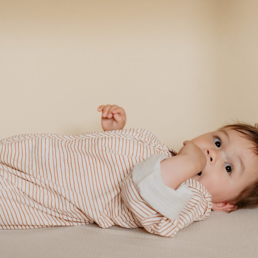 The bag 4 seasons - 6 m/2.5 y - 100 cm Hazel stripes