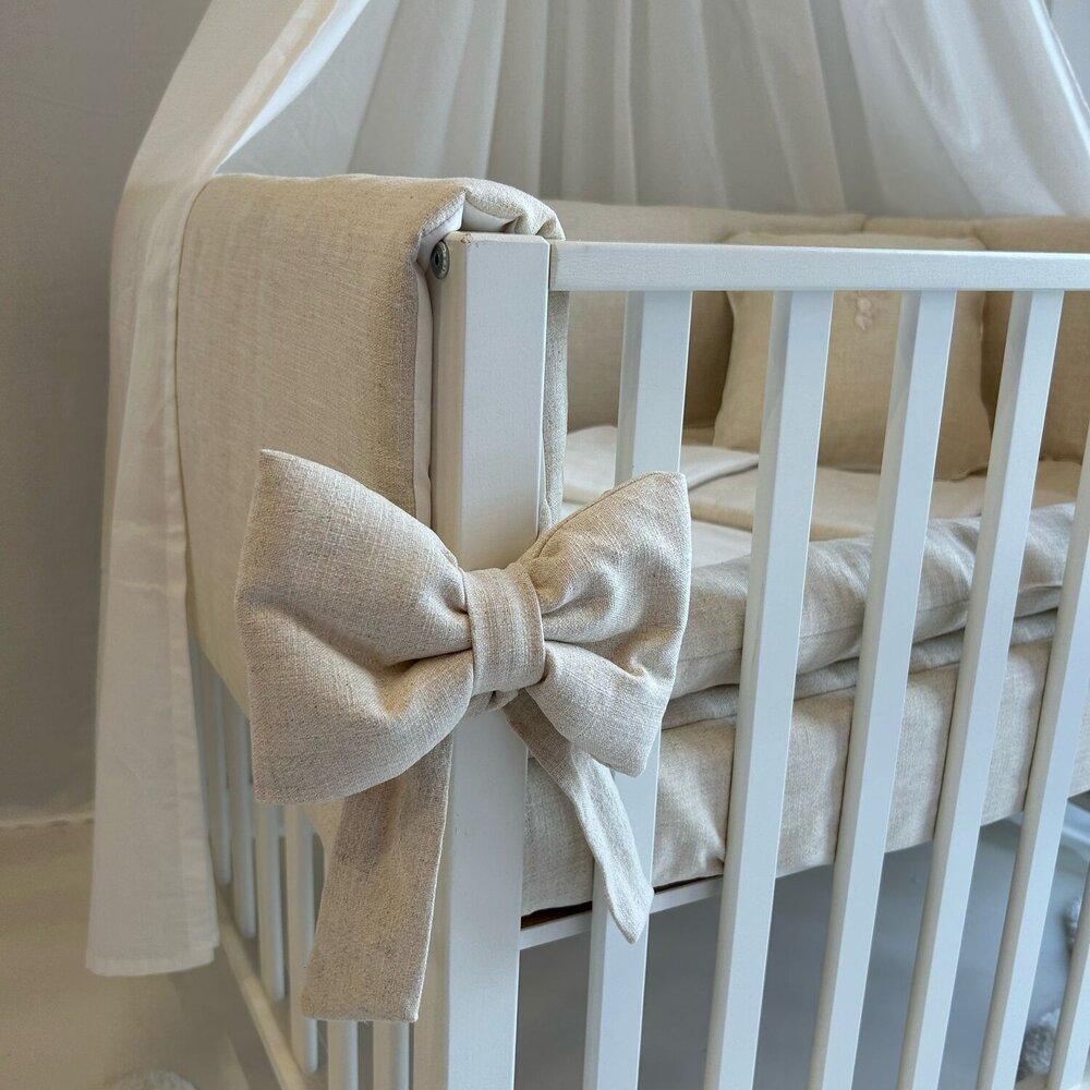 voorgemaakte strik park 2stuks linnen beige voorgemaakte strik park 2stuks linnen beige