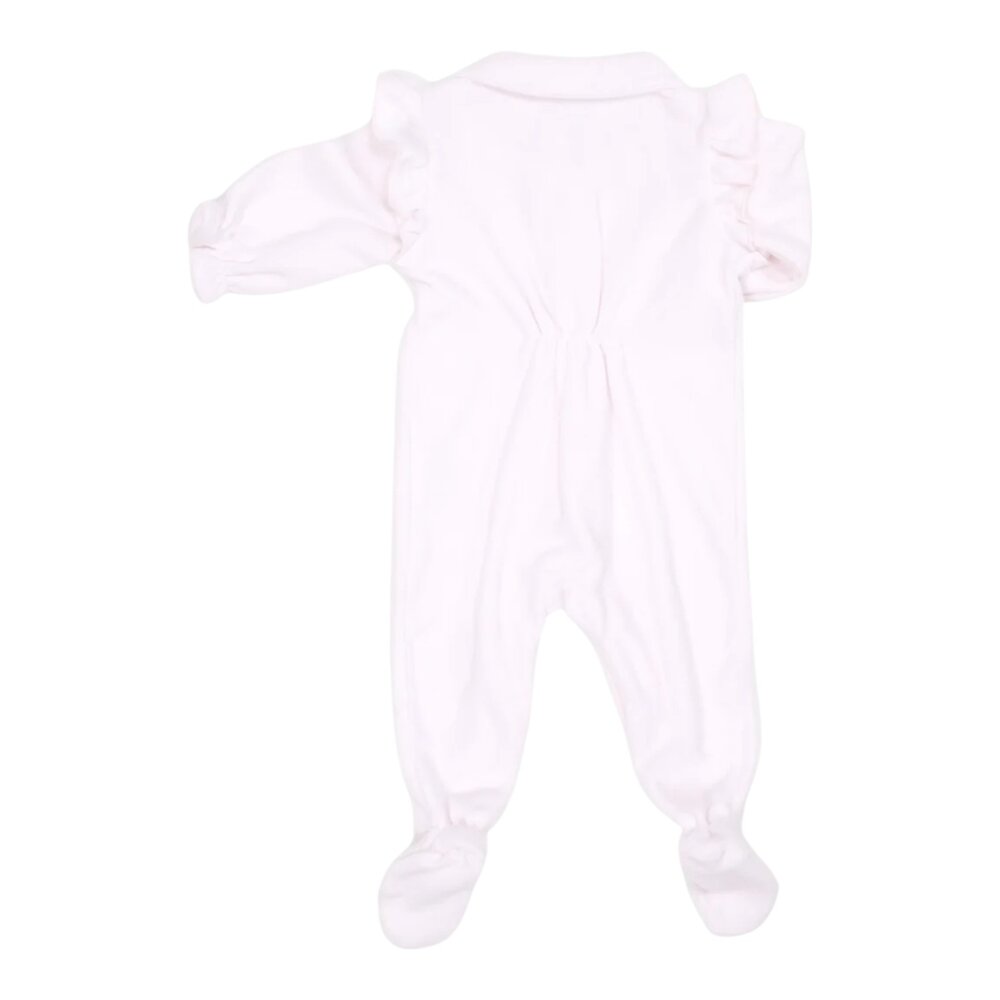 Babypakje Velours met Ruffles Soft Pink