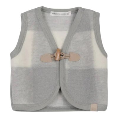 Gilet Wool Moss Grey