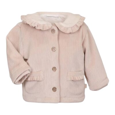 Jasje met Teddy collar Vintage Pink