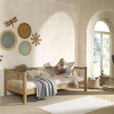 Forrest kajuitbed 90x200 cm Oak