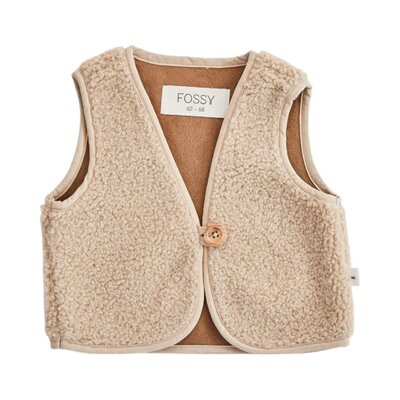 Bodywarmer - Bobby teddy Beige
