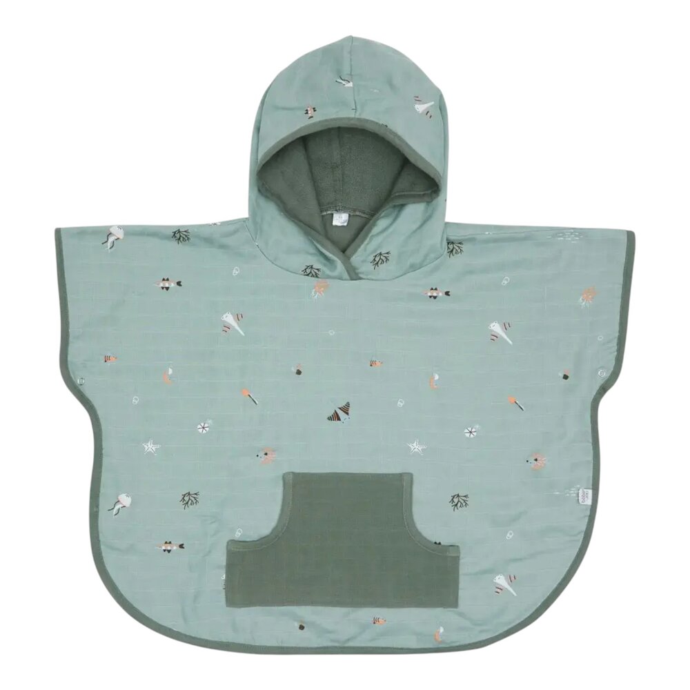 Tetra poncho Ocean vibes