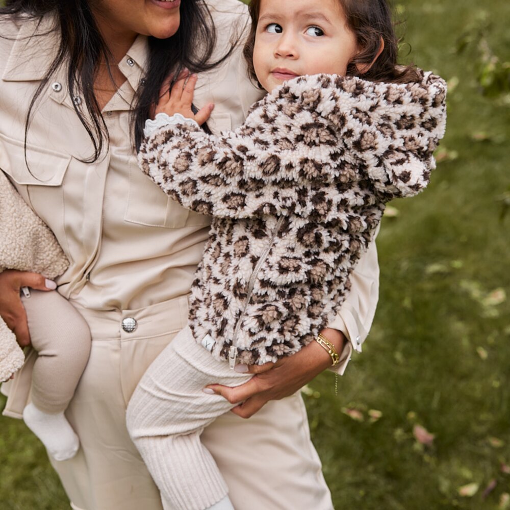 Babyjasje met zijritsen - Easy Zip - Novy teddy Panter