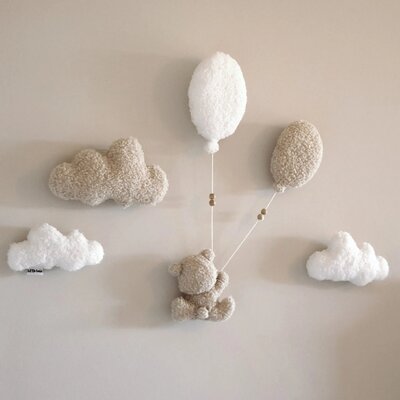Teddy boucle - muurdecoratie Teddy boucle - muurdecoratie