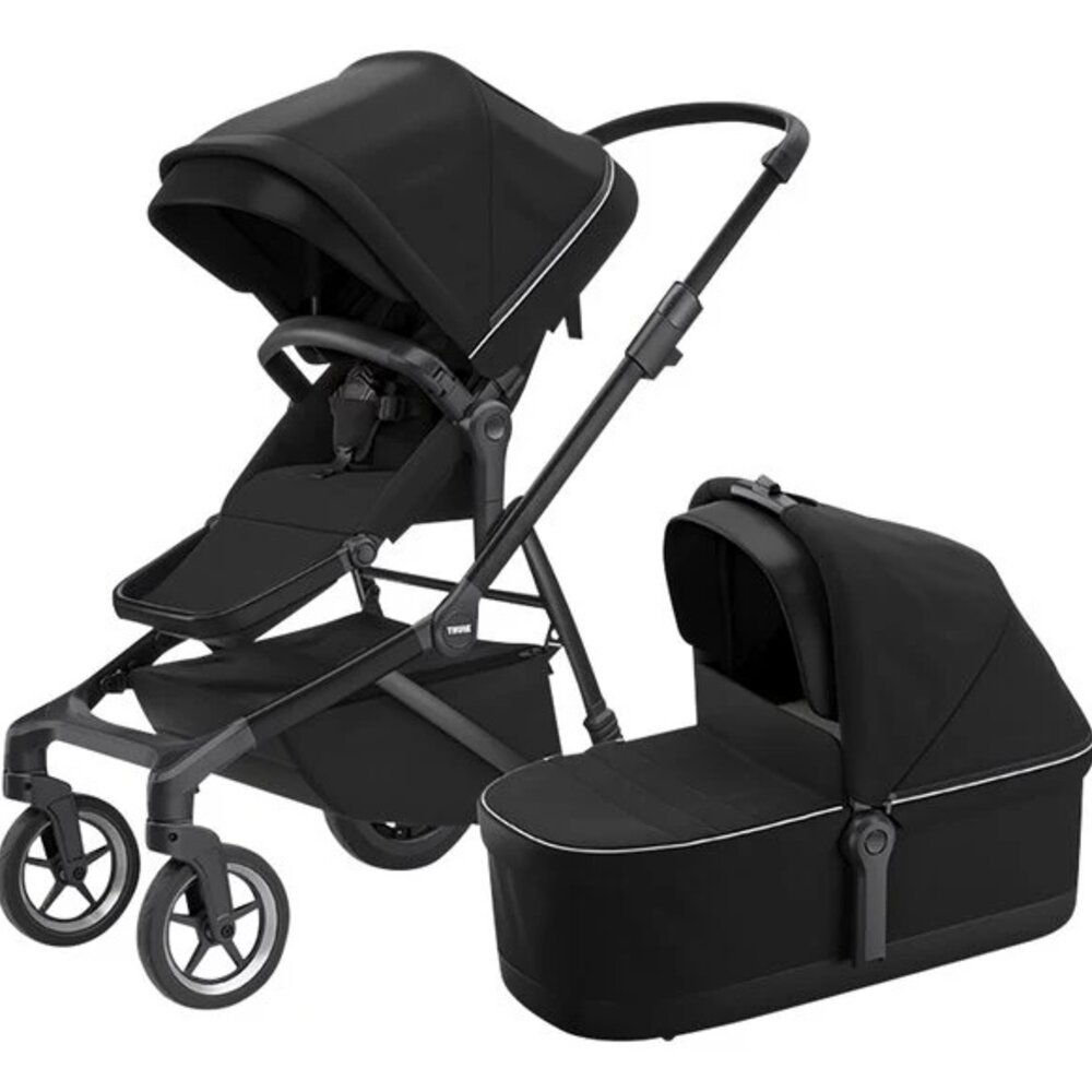 Sleek incl. bassinet Midnight Black