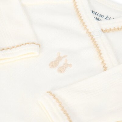 Babypakje Teddy New born Creme