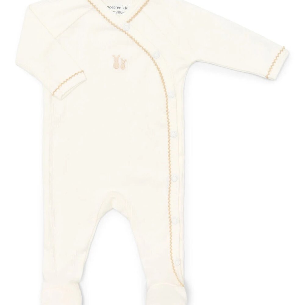 Babypakje Teddy New born Creme