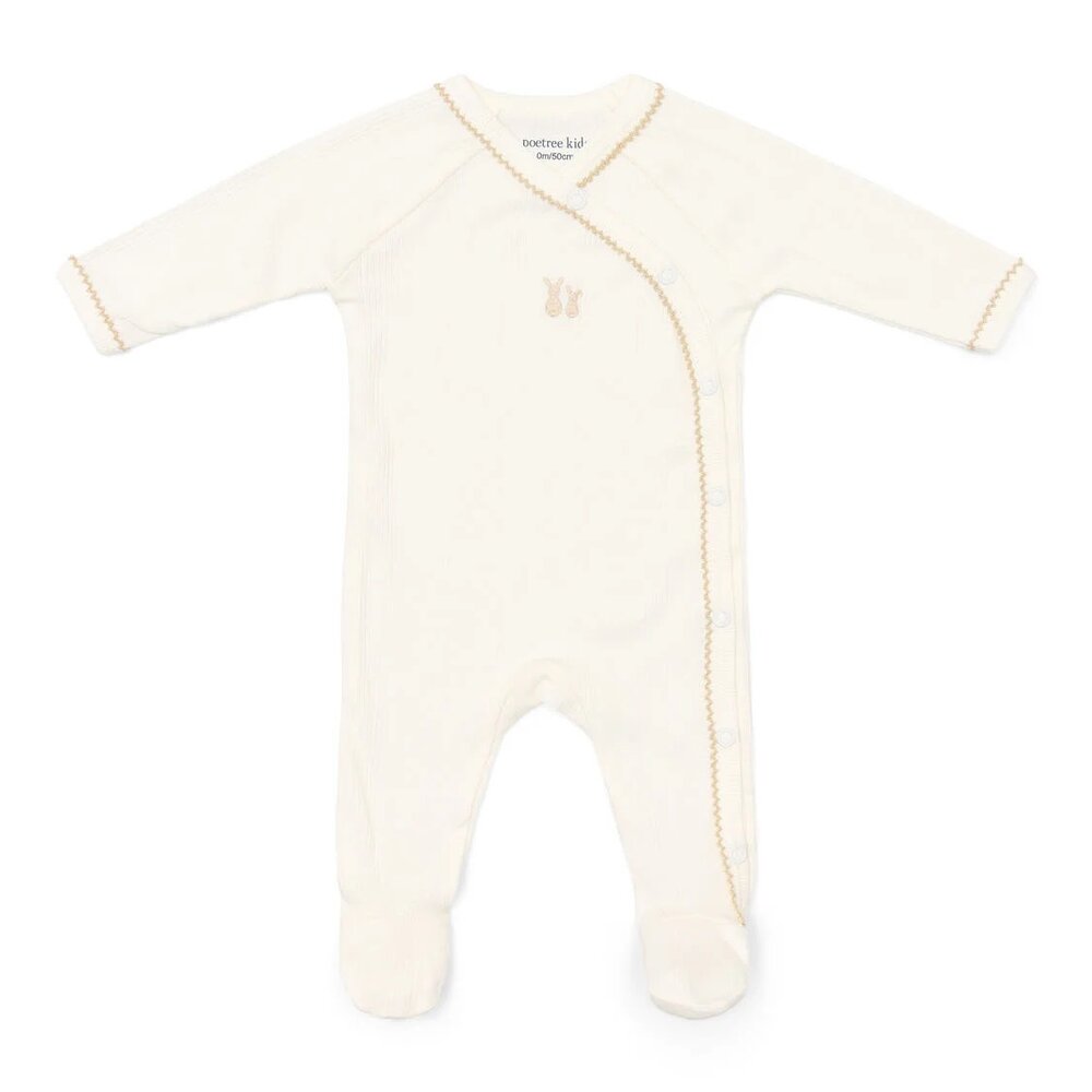 Babypakje Teddy New born Creme