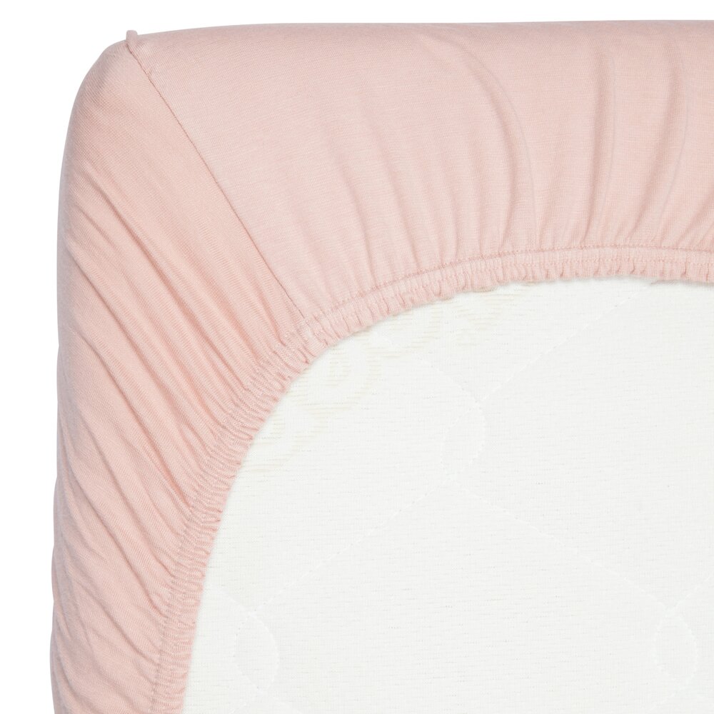 Hoeslaken soft 60x120 Misty Rose