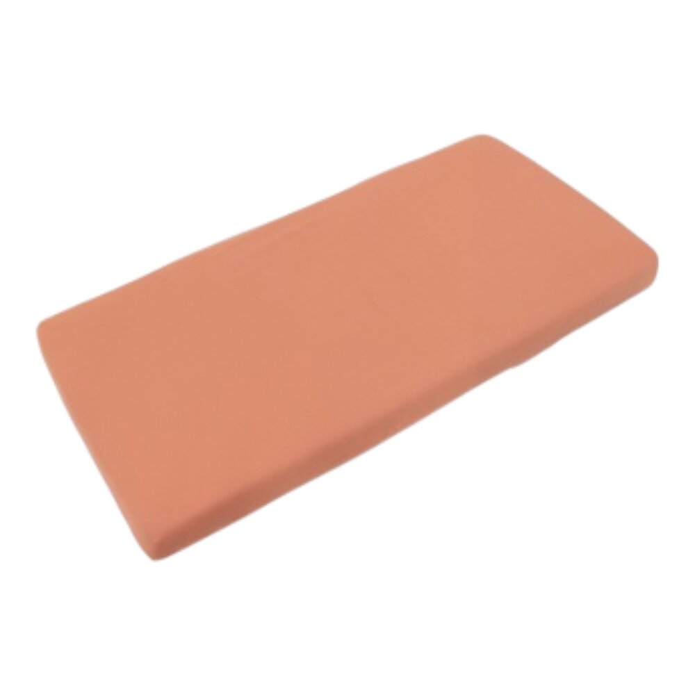 Hoeslaken soft 60x120 Sunrise Orange