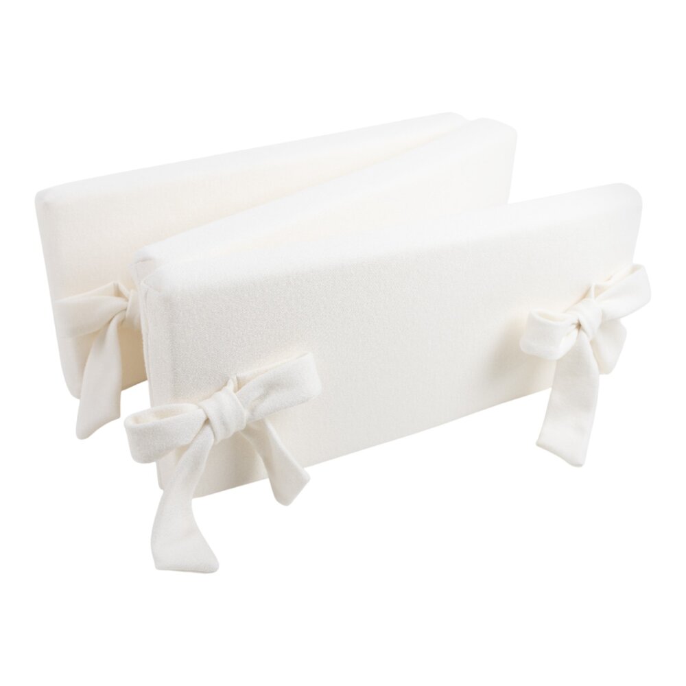 bedomrander 60/70 angora ivoor + lintstrikken angora ivoor met vulling mousse 5cm