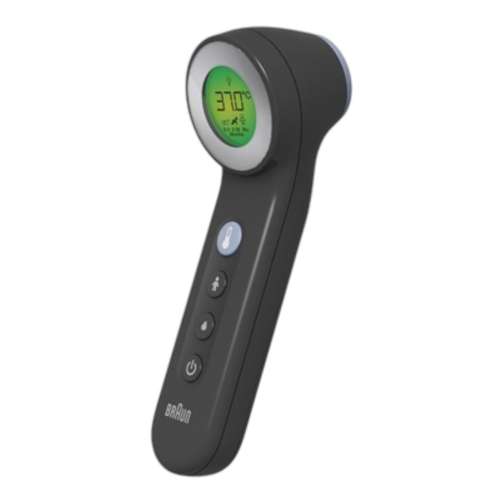 Voorhoofd Thermometer - No Touch - Frontal Digitaal - Age Precision Zwart Voorhoofd Thermometer - No Touch - Frontal Digitaal - Age Precision Zwart
