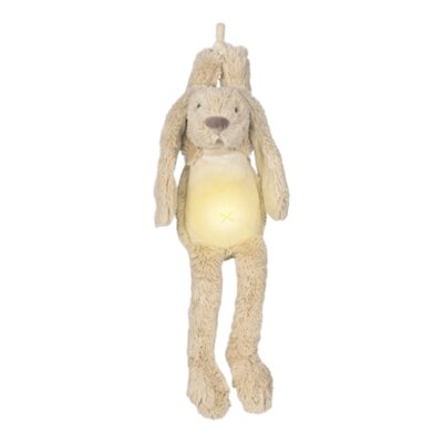 Richie knuffel met nachtlamp & geluid Beige Richie knuffel met nachtlamp & geluid Beige