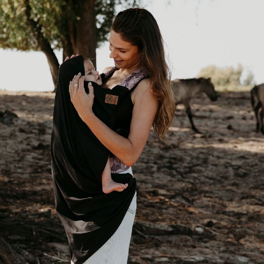 UV zonnedoek - UPF 50+ Black