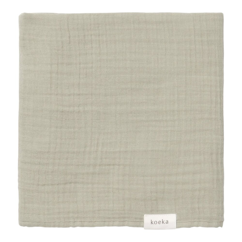 Hydrofiel swaddle Faro 75x75 cm sage