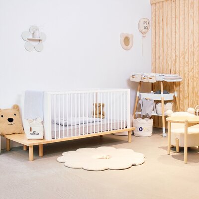 Rattan Opbergmanden + Riemen - Set Van 2 Geel