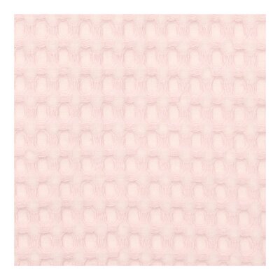 Wiegdeken cotton fleece wafel Amsterdam 100x75 cm cotton candy