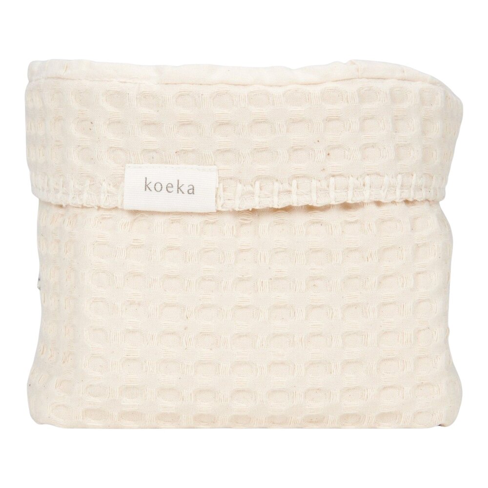 Commodemandje wafel Antwerp 15x18x15 cm natural