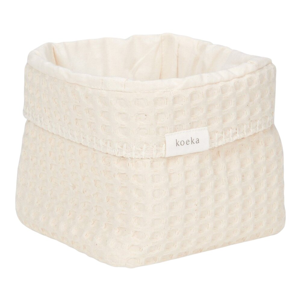 Commodemandje wafel Antwerp 15x18x15 cm natural