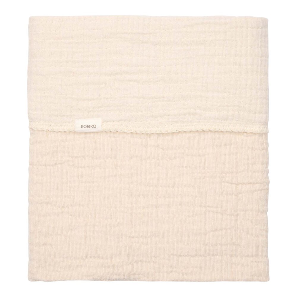 Wiegdeken Rivoli 75x100 cm warm white