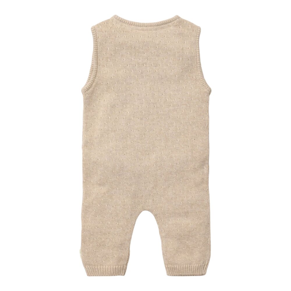 Gebreid boxpakje Soft Beige Melee Little Goose