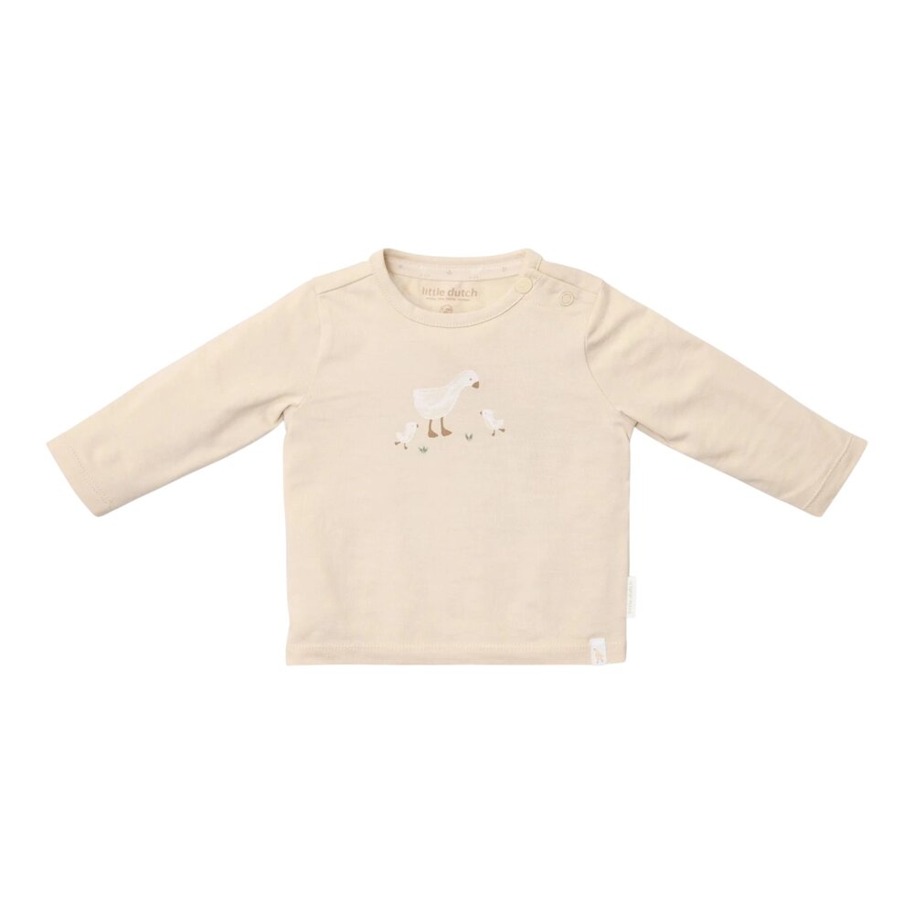 T-shirt lange mouw Sand Little Goose