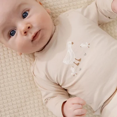 T-shirt lange mouw Sand Little Goose