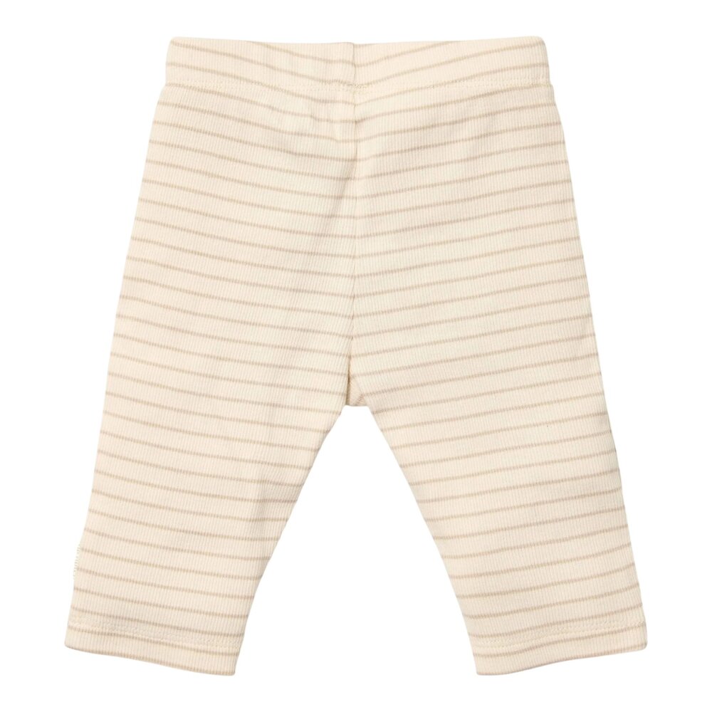 Legging Soft Beige Stripe Little Goose
