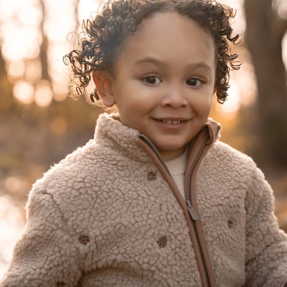 Teddy vest Taupe Forest friends Teddy vest Taupe Forest friends