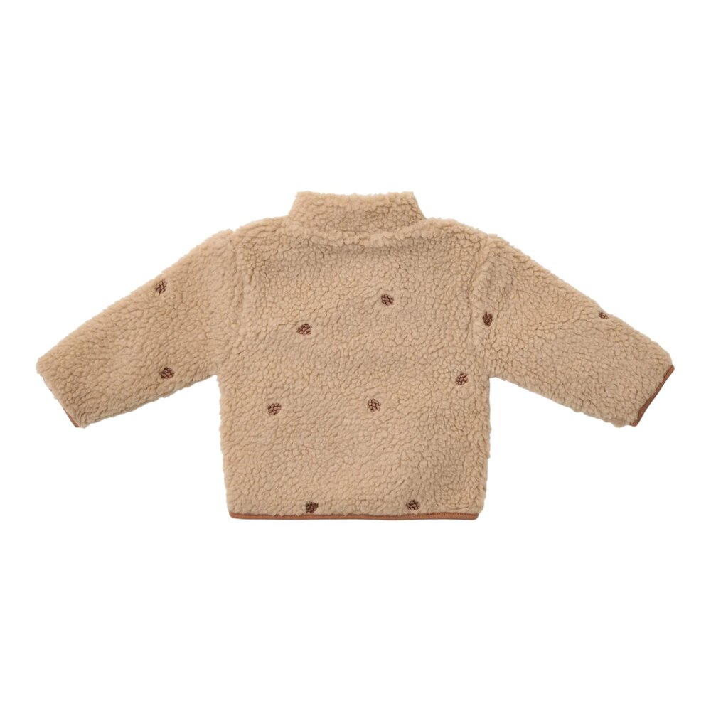 Teddy vest Taupe Forest friends Teddy vest Taupe Forest friends
