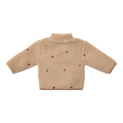 Teddy vest Taupe Forest friends Teddy vest Taupe Forest friends