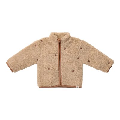 Teddy vest Taupe Forest friends