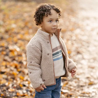 Gebreide trui Sand Forest friends Gebreide trui Sand Forest friends