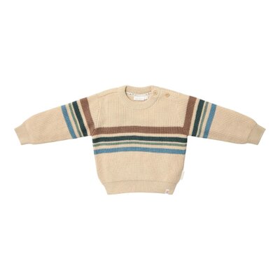 Gebreide trui Sand Forest friends Gebreide trui Sand Forest friends