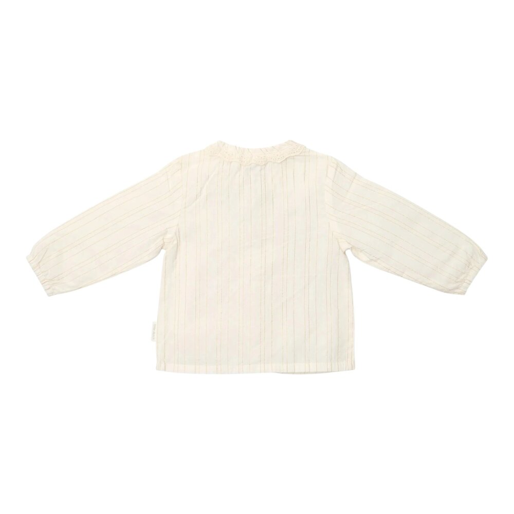 Blouse lange mouw Off White Fairy garden
