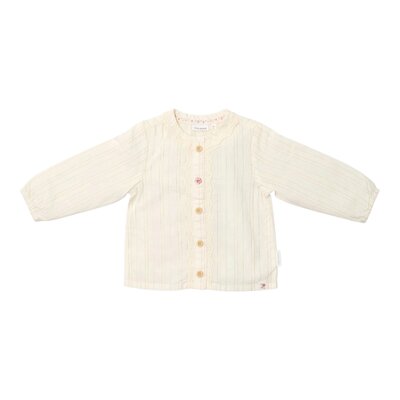 Blouse lange mouw Off White Fairy garden