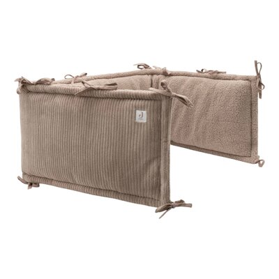 Boxbumper 180x30cm Cloudy Rib Milky Coffee