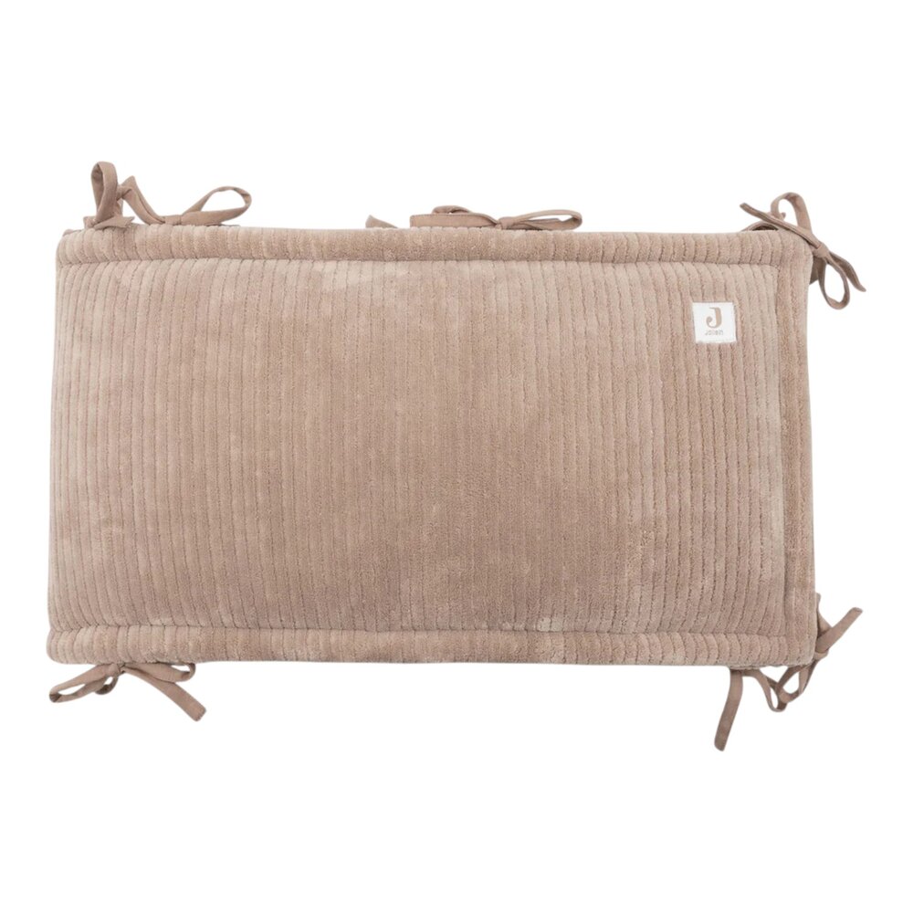 Boxbumper 180x30cm Cloudy Rib Milky Coffee