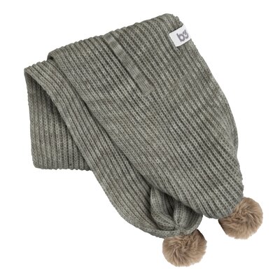 Overslagsjaaltje met pompon Cool Urban Green