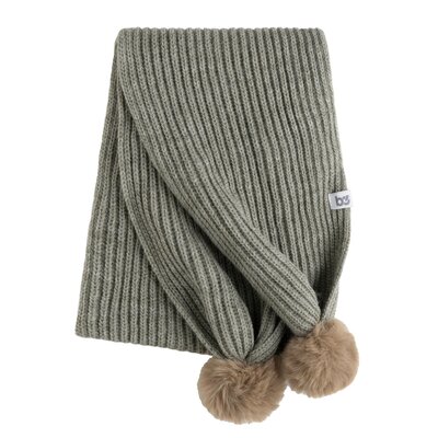 Sjaaltje met pompon Cool Urban Green