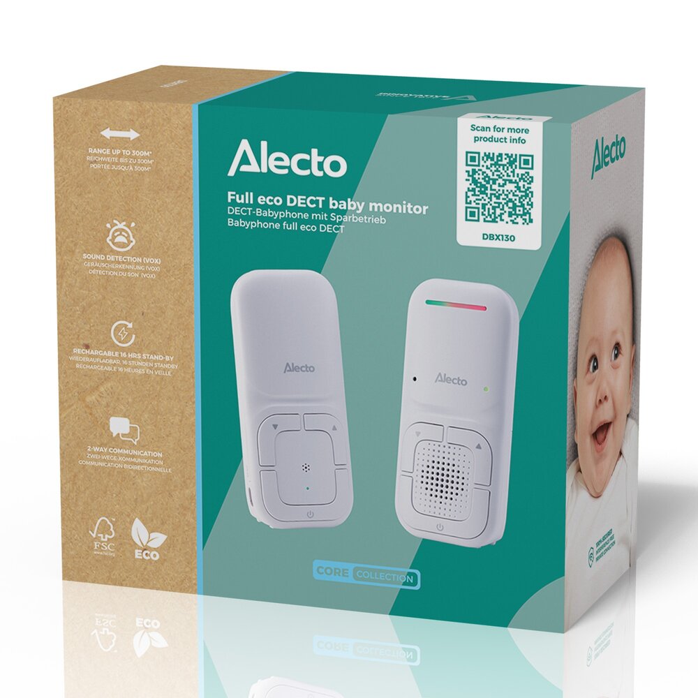 Babyfoon Full ECO DECT baby monitor DBX130 